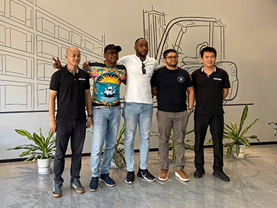 ¡Es genial tener a nuestros valiosos socios africanos visitando la sede de HIFOUNE!