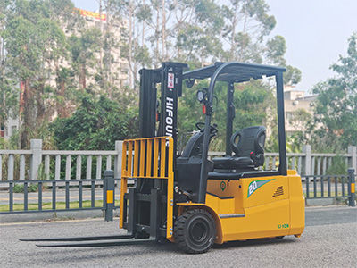 2Ton 3 wheels lithium battery counterbalanced forklift