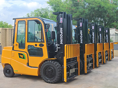 Lithium battery electric forklift